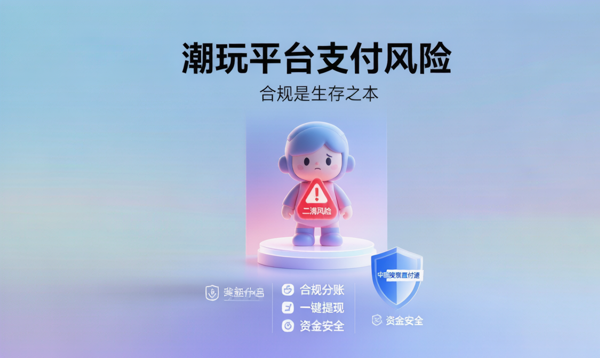潮玩平台怕“二清”?这款第三方支付能保命吗?